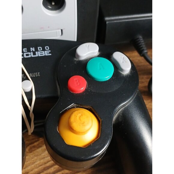 Nintendo Gamecube Console DOL-001 Black - Tested and Working - Picture 3 of 11